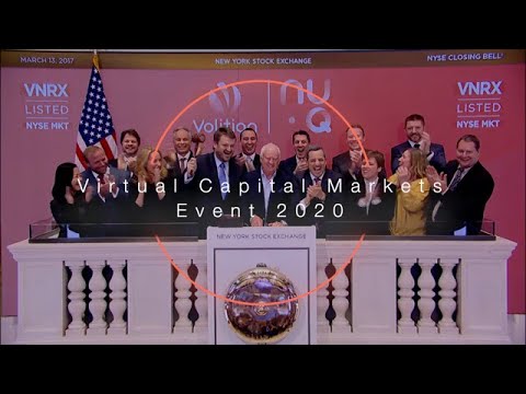 VolitionRx Limited Releases Video of Virtual Capital Markets Day 2020