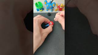 Porygon 2 Pokemon Satisfying Needlefelt Art #shorts #pokemon