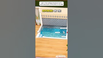 Bathroom Build Hacks No One Knows (part 162) #sims4hacks #sims4ideas