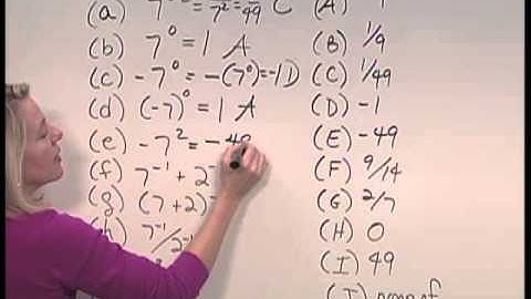 Lial Intermediate Algebra Ch 5 Ex 1