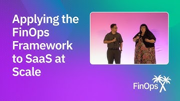 Applying the FinOps Framework to SaaS at Scale