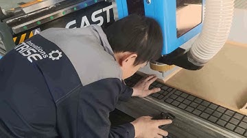 how to operate ATC cnc router with shanlong controller  如何操作山龙系统的直排换刀加工中心