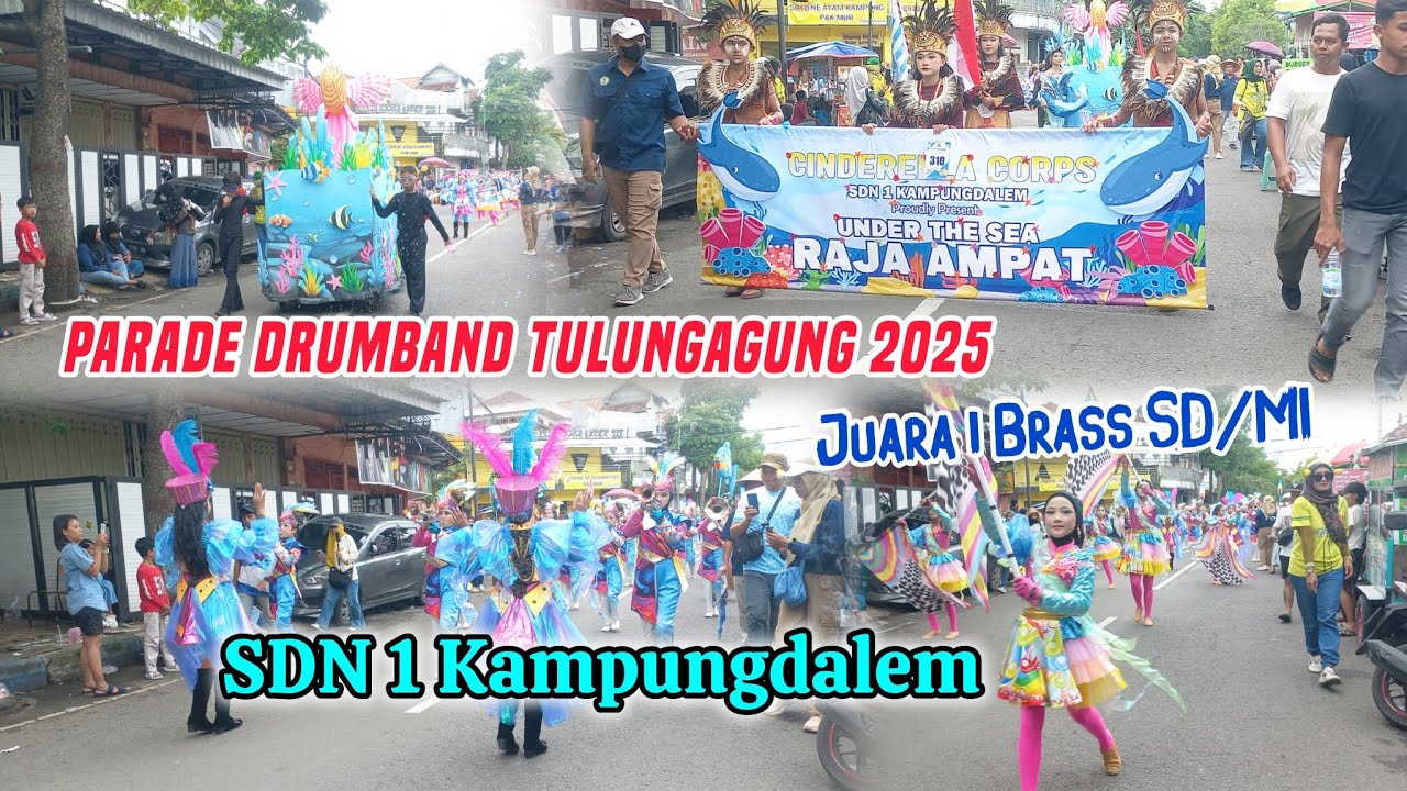 CINDERELLA CORPS SDN 1 KAMPUNGDALEM Parade Drumband Tulungagung 2025