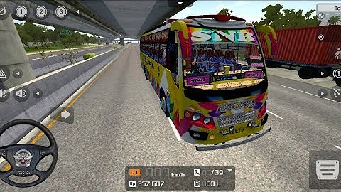 P R P private Bus mod for bus Simulator Indonesia