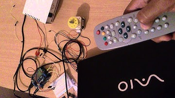 Control a Stepper Motor using a Remote