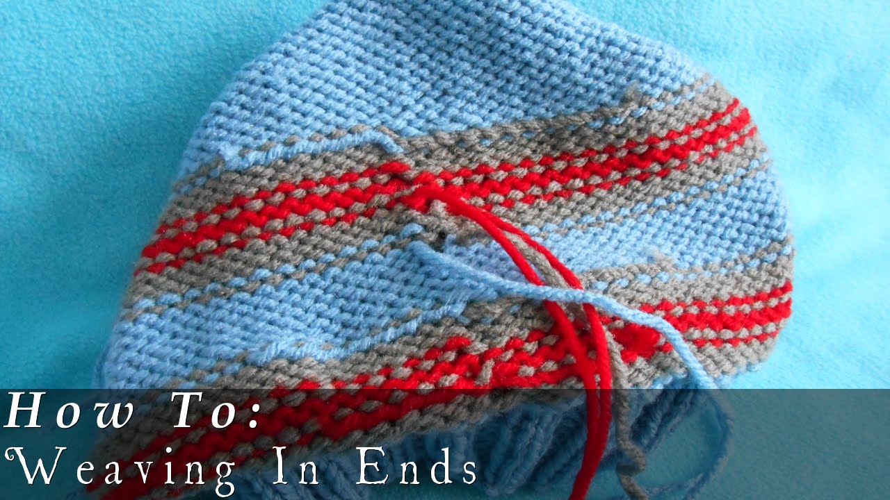 Finishing a knitting project – Knit with Henni