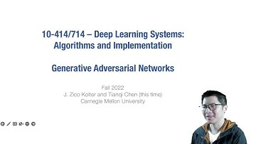 Lecture 16 - Generative Adversarial Networks