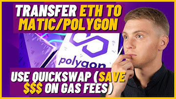 How to Transfer ETH to Matic/Polygon & Use Quickswap (Save $$$ on Gas Fees) | Full Guide