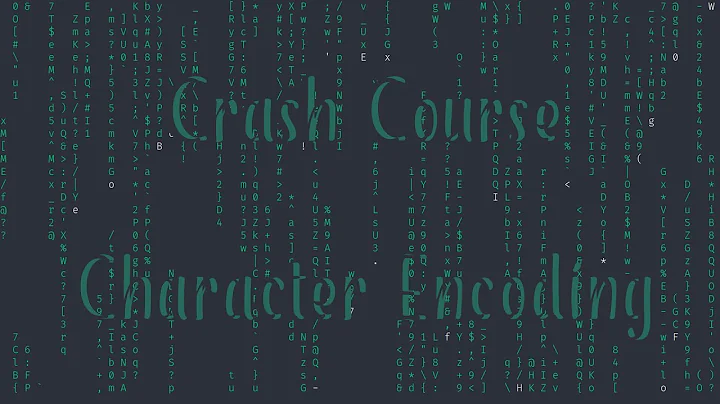 Character Encoding - 🅷🅰🅽🅳🆂 🅾🅽 🅲🆁🅰🆂🅷 🅲🅾🆄🆁🆂🅴
