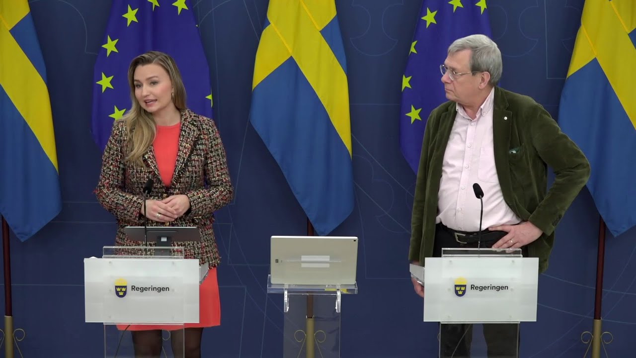 Pressträff med Ebba Busch om nyhet på energiområdet