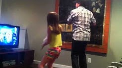Raleigh vs Dad MJ Dance off