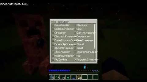 How to install elemental creepers mod minecraft beta 1.8