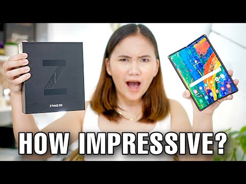 SAMSUNG GALAXY Z FOLD 2 5G UNBOXING