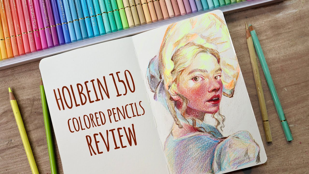 Reviewing The Holbein Artists Colored Pencils - Are they the best Japanese Colored  Pencils? 