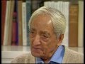 J. Krishnamurti - Ojai 1983 - Conversation with Jonas Salk - What makes us change?