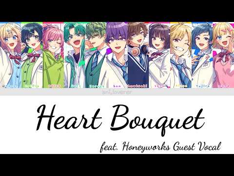 Honeyworks | Heart Bouquet | feat. Guest Vocal | Full KAN / ROM / ENG Lyrics