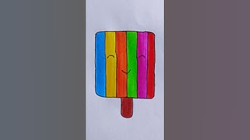 Icecream colour drawing#shorts #shortsfeed #paintstudio #youtubeshorts #drawing #painting #art