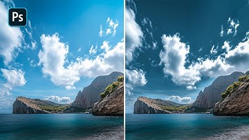 How to Make Dramatic Sky in Photoshop | Photoshop Tips & Tricks