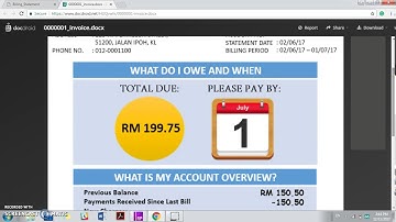 TV Service E-Billing and Payment System (Prototype Video)