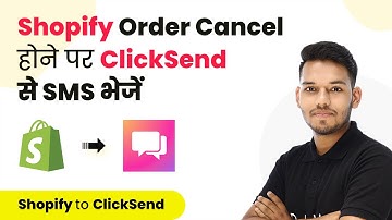 How to Send SMS for Cancelled Shopify Orders in Hindi  Shopify to ClickSend