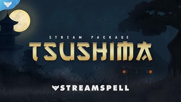 StreamSpell | Tsushima Stream Package │ Twitch Overlays for OBS Studio, Streamlabs