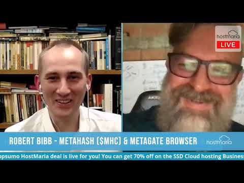 Building decentralised web - MetaHash ($MHC) & MetaGate Browser | Robert Bibb