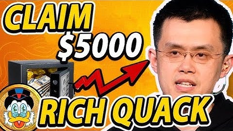 RICHQUACK NEtwork QUACK token crypto REVIEW | NEWS and UPDATE | get $500 in link