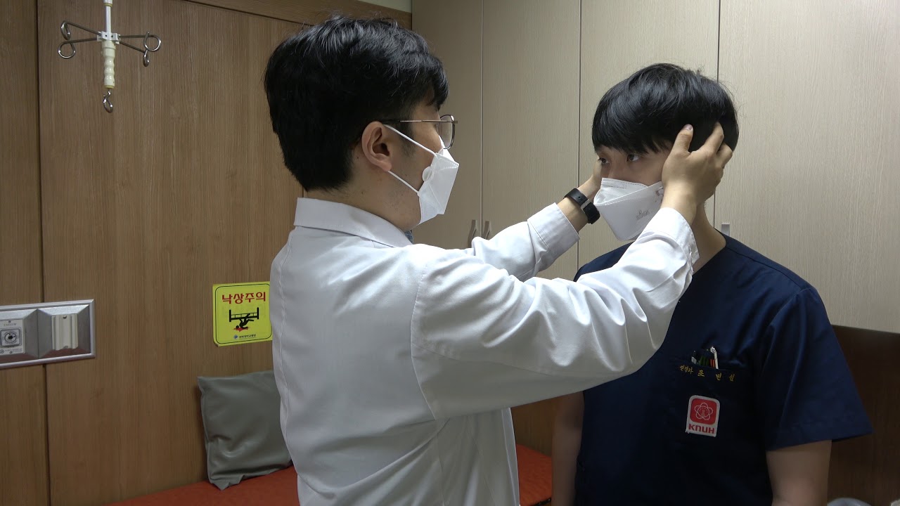 두부충동검사 head thrust test