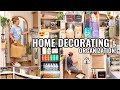 Home decorating  organization ideas organize with me  decluttering and organizing motivation