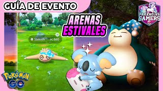 ✨ASÍ CONSIGUES A LOS EXCLUSIVOS KOMALA SHINY, SLAKOTH VISERA Y SNORLAX SLEEP EN ARENAS ESTIVALES