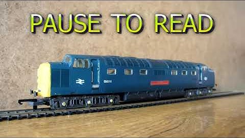 BR Class 55 Deltic Diesel No D55011 The Royal Northumberland Fusilliers. Lima OO Gauge Model.