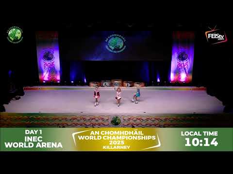 Worlds 2025 Girls Under 10 2nd Place Jig Aoibheann Redden