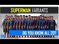 Get to know all 20 live-action SUPERMAN | v1.1