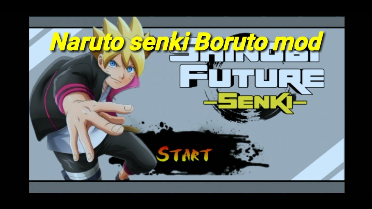 Naruto senki Boruto mod apk No cooldown unlimited money ...