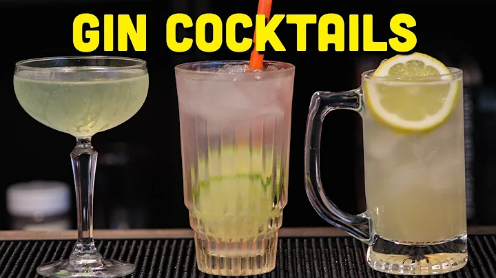 3 Easy Gin Cocktails to Make at Home