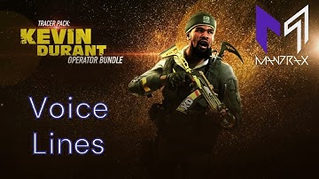 Kevin Durant Operator Voice Lines in MW2 Warzone 2 Season 3 Reloaded [LEAKED]