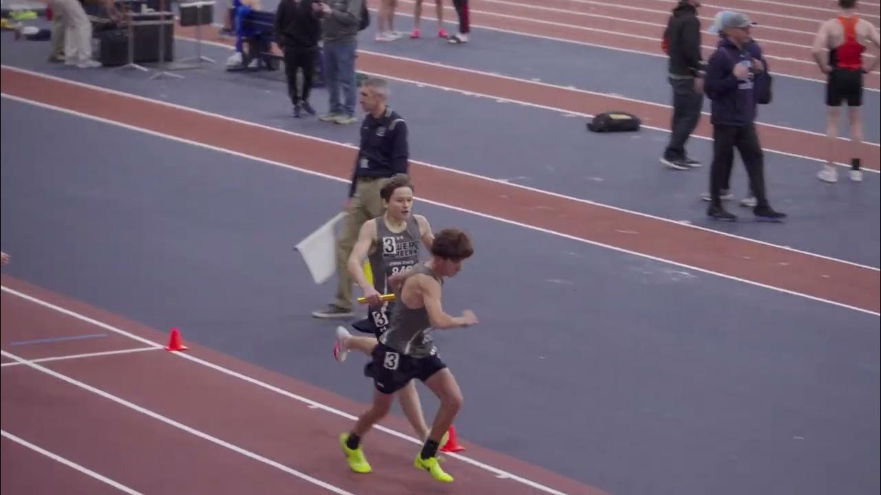 2024 01 06 LM Winter Track Kevin Dare Invitational Boys 4x400M YouTube
