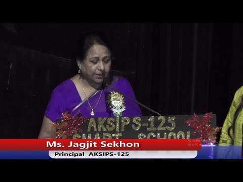 Annual Function AKSIPS-125 Smart School Greater Mohali - 9th Nov. 2019.