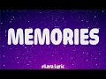 Maroon 5 - Memories (Lyrics) | Lewis Capaldi, Olivia Rodrigo, Joji,… (Mix)