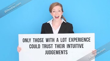 Decision Making Intuition vs Rationality