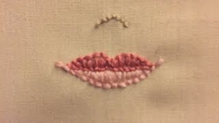 How To Embroider Beautiful Doll Lips - DIY Crafts Tutorial - Guidecentral screenshot 4
