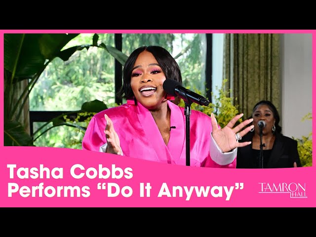 Tasha Cobbs Leonard  Performs “Do It Anyway” at Our Mother’s Day Special class=