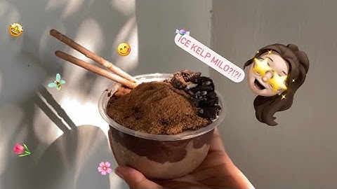 Procedure Text: How to Make Fresh and Delicious Milo Ice Cream