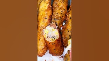 Bánh Chuối Chiên Cách làm Mới Bánh Chuối Giòn Xốp Phồng To Rỗng Ruột Rất ngon