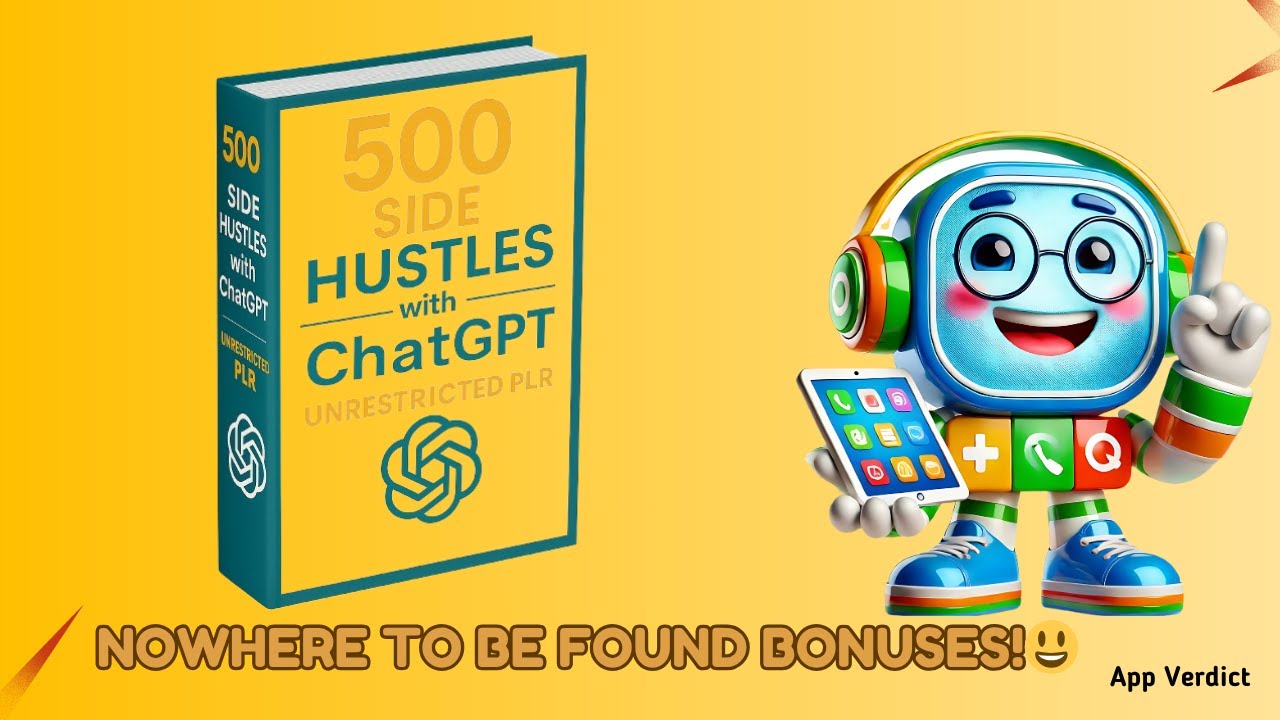 500 Side Hustles with ChatGPT Review 🤑 Start Your Own AI Biz Today for ...