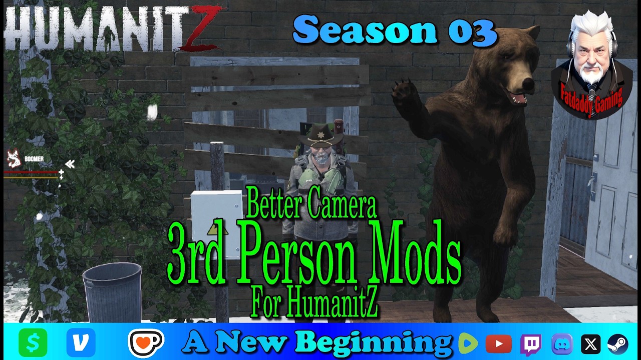 Using 3rd Person Mod With HumanitZ - YouTube