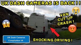 UK Dash Cameras - Compilation 14 - 2023 Bad Drivers, Crashes &amp; Close Calls
