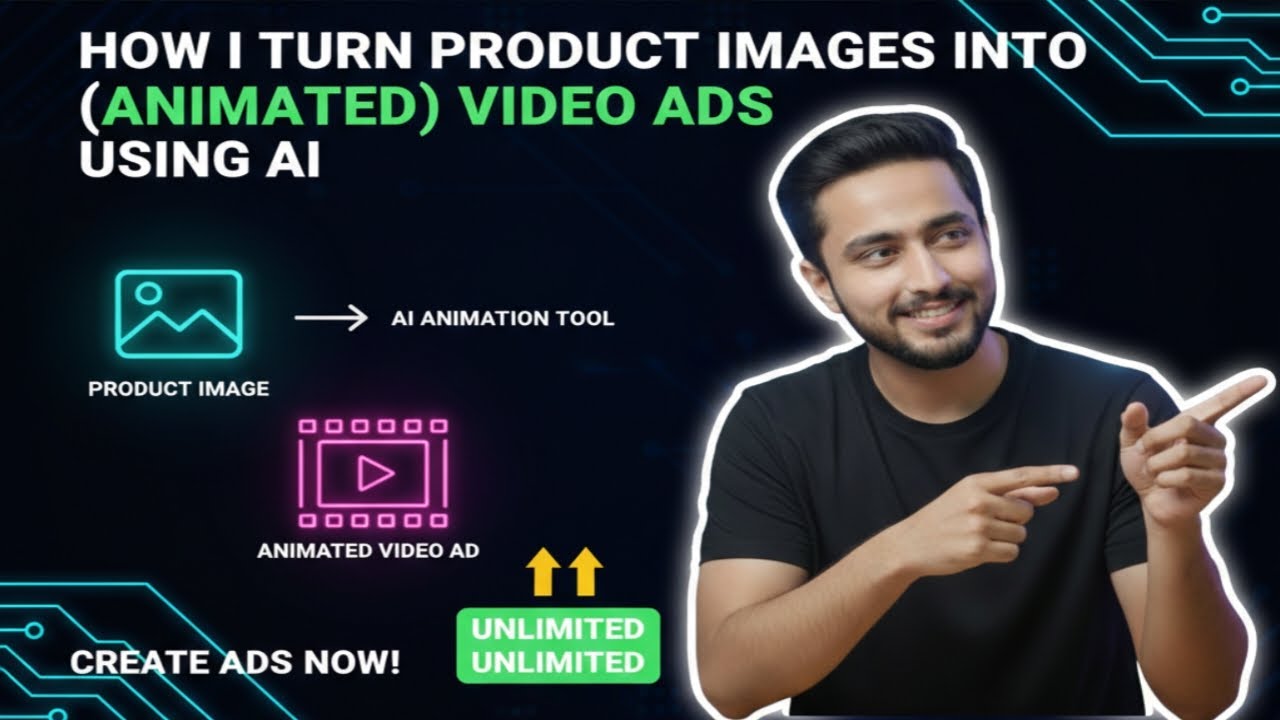 how i turn product images into (animated) video ads using AI.
