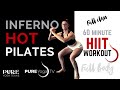 Inferno hot pilates with monica fullbodyworkout hiit noequipment