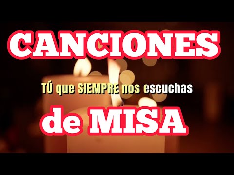 📌 CANTOS para MISA 🙏 TÚ que SIEMPRE nos PERDONAS | Canto católico de Cesaréo Garabain